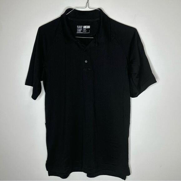 5.11 Tactical Adult Men's Short Sleeve Athleisure Polo in Size Medium - Picture 4 of 6